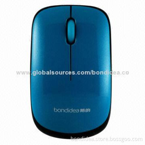 Mini Wireless Optical Mouse, Sized 102.4 x 57.8 x 35.8mm